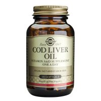 Cod Liver Oil (Ulei din ficat de cod) Solgar 100cps