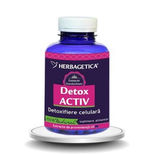 Detox Activ Herbagetica 120cps