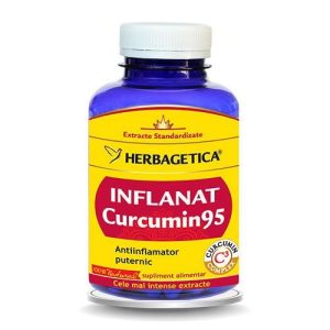 Inflanat curcumin 95 Herbagetica 120cps