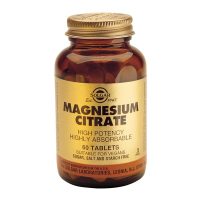 Magnesium Citrate (Citrat de magneziu) 200mg 60tb Solgar 60tb