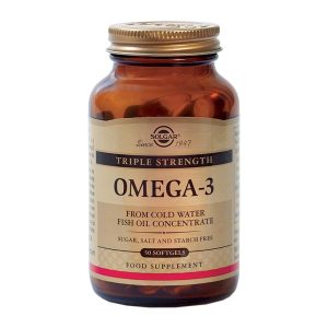 Omega 3 Solgar Triple Strength Ulei de peste 50cps Care for You