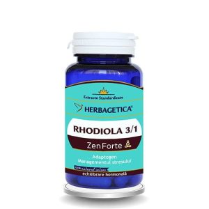 Rhodiola Zen Forte Herbagetica 30cps