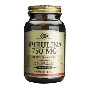Spirulina Solgar 750mg 100tb Care for You