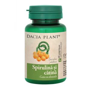 Spirulina si Catina Dacia Plant 60cpr Care for You