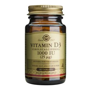 Vitamina D3 1000iu Solgar 90tb Care for You