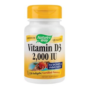Vitamina D3 2000 ui Secom (Adulti) Nature's Way 120cps Care for You