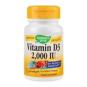 Vitamina D3 2000ui (Adulti) Secom Nature's Way 30cps