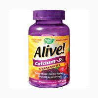 Alive Calciu si Vitamina D3 Secom Nature's Way 60 jeleuri