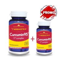 Curcumin 95 C3 Complex Herbagetica 60cps+10cps