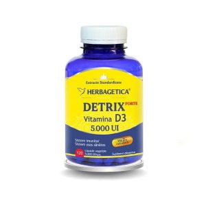 Detrix Forte Herbagetica Vitamina D3 5000UI 120cps