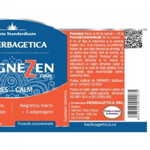 MagneZen Herbagetica 60cps
