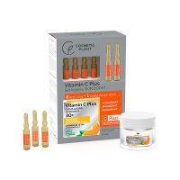 Set cadou Vitamina C Plus Crema 30+ Fiole Skin Boost Cosmetic Plant